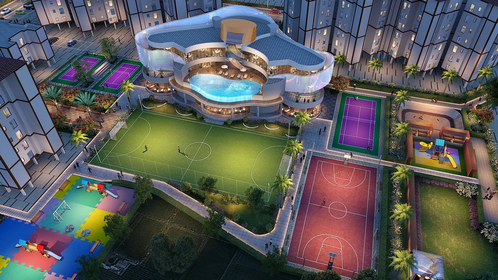 Riverwood Park Shilphata Premium Sundeck View